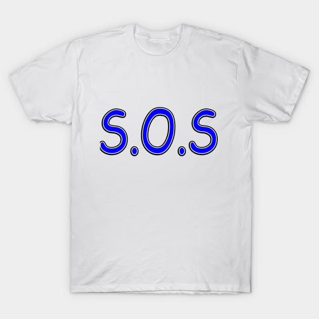 S.O.S T-Shirt by Ramone1234